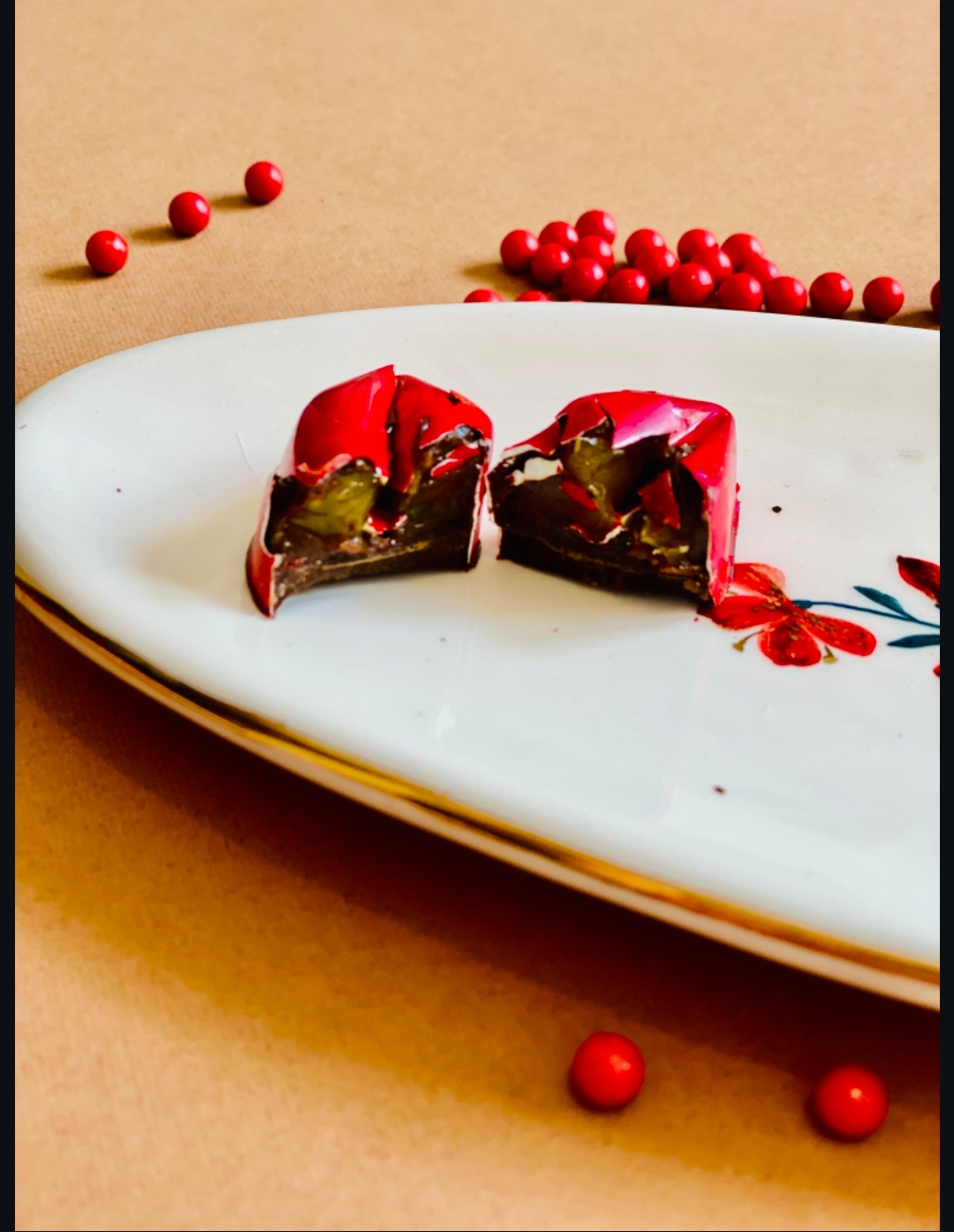 شکلات بن بن با فیلینگ قهوه و کرمفیل کارامل - تصویر 2