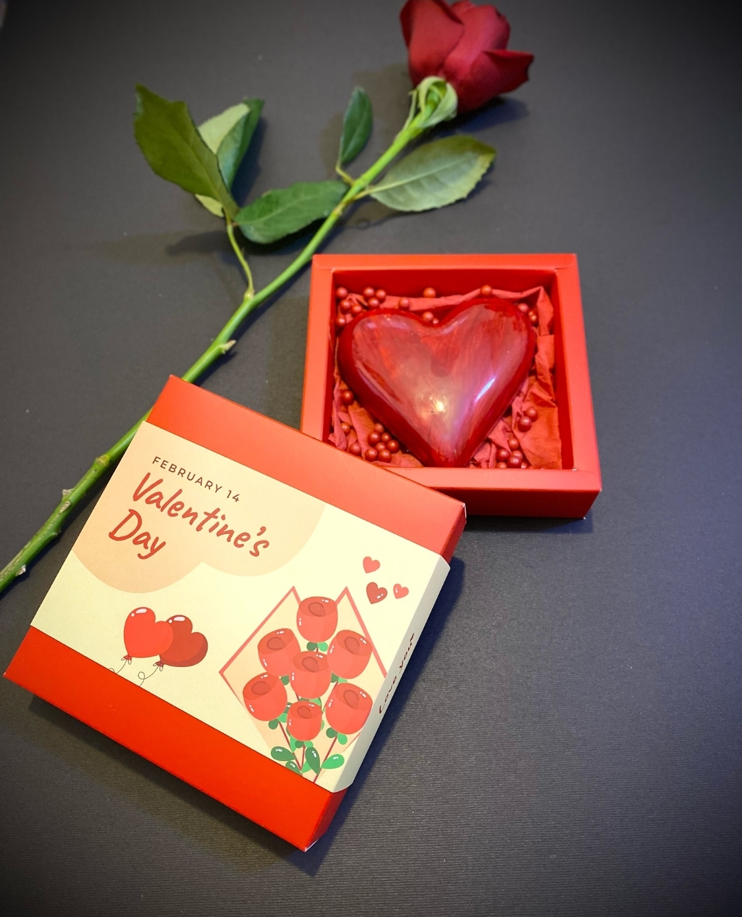 شکلات باکس قلبی ولنتاین