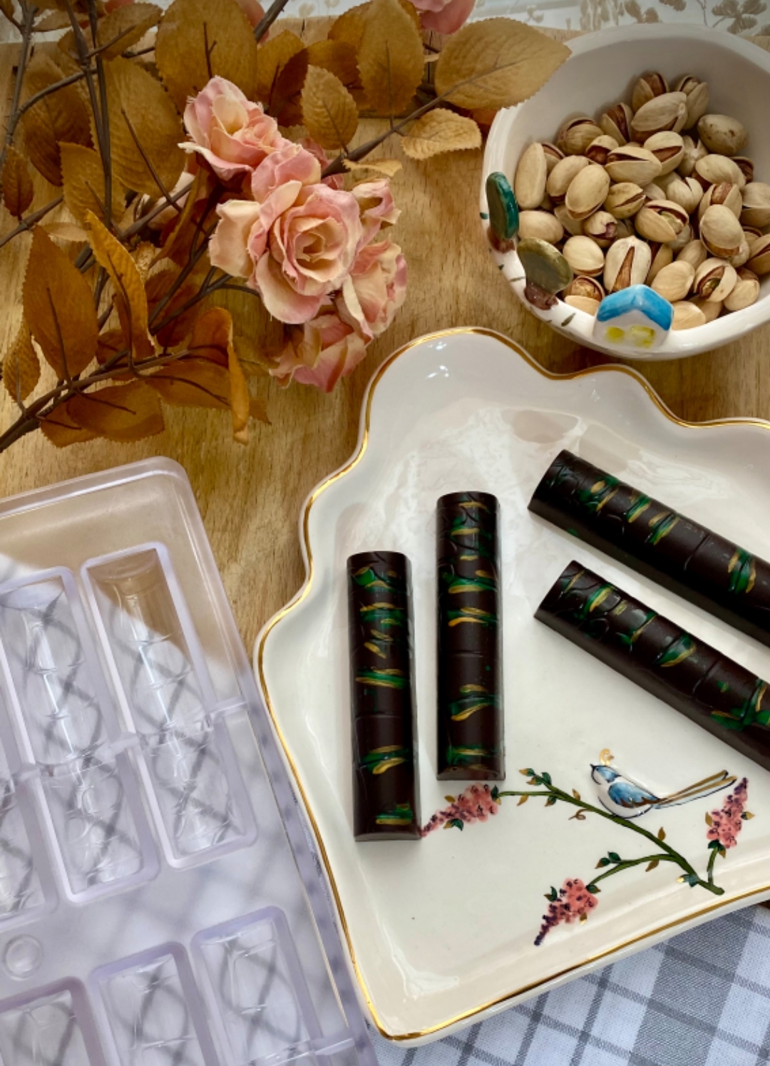 شکلات بار دوبی با پوسته تلخ - تصویر 3