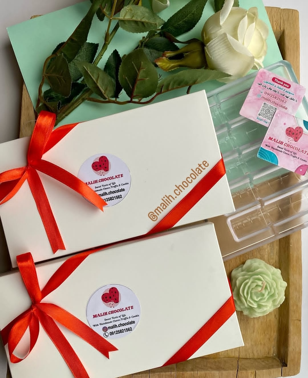 شکلات بار دوبی با پوسته تلخ - تصویر 6