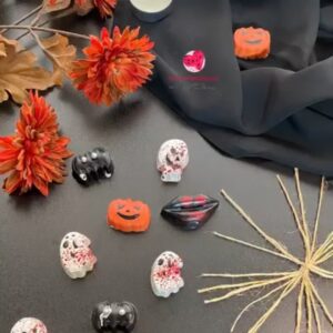 شکلات تلخ بلژیکی هالووین ملیح چاکلت