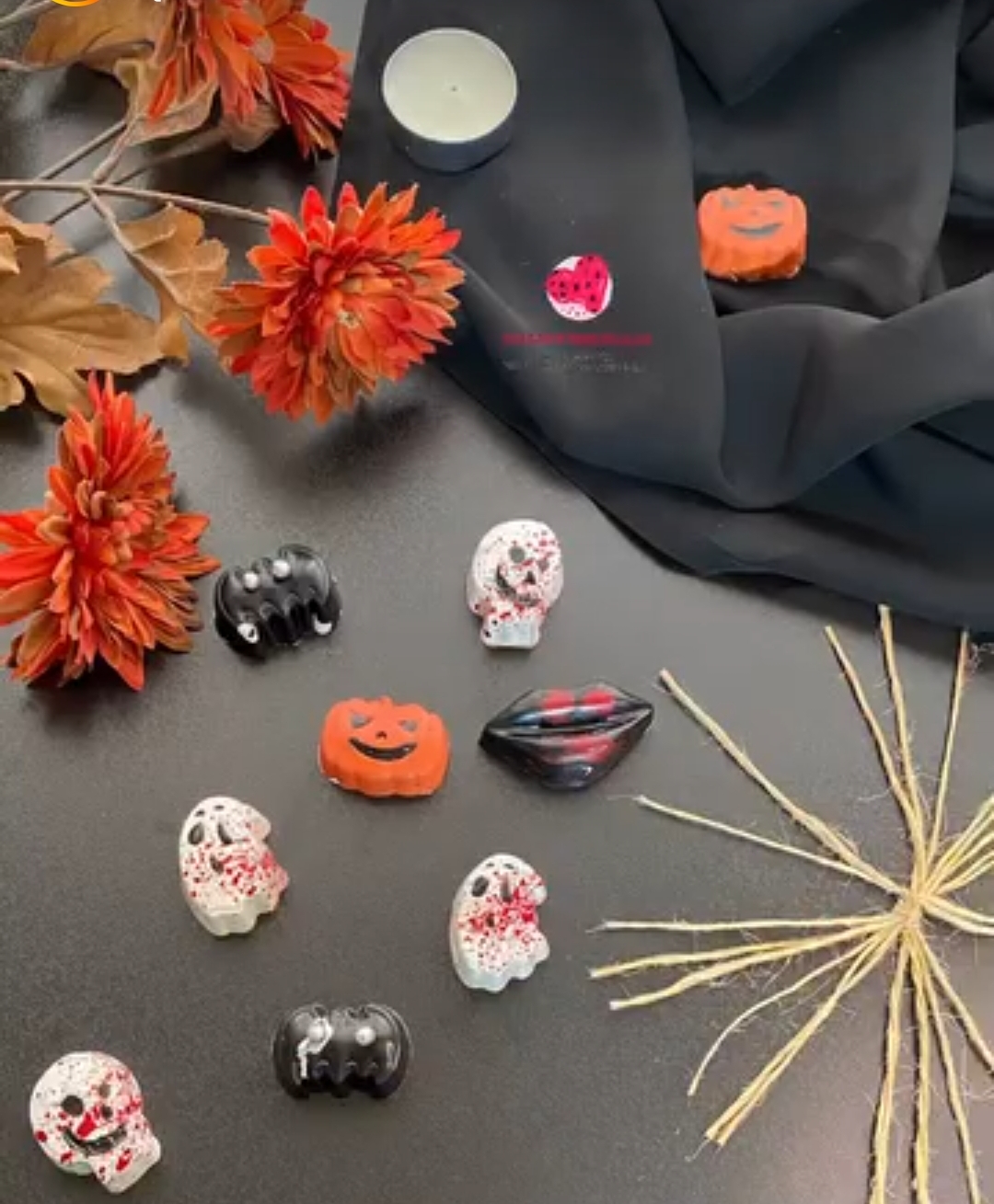 شکلات تلخ بلژیکی هالووین ملیح چاکلت