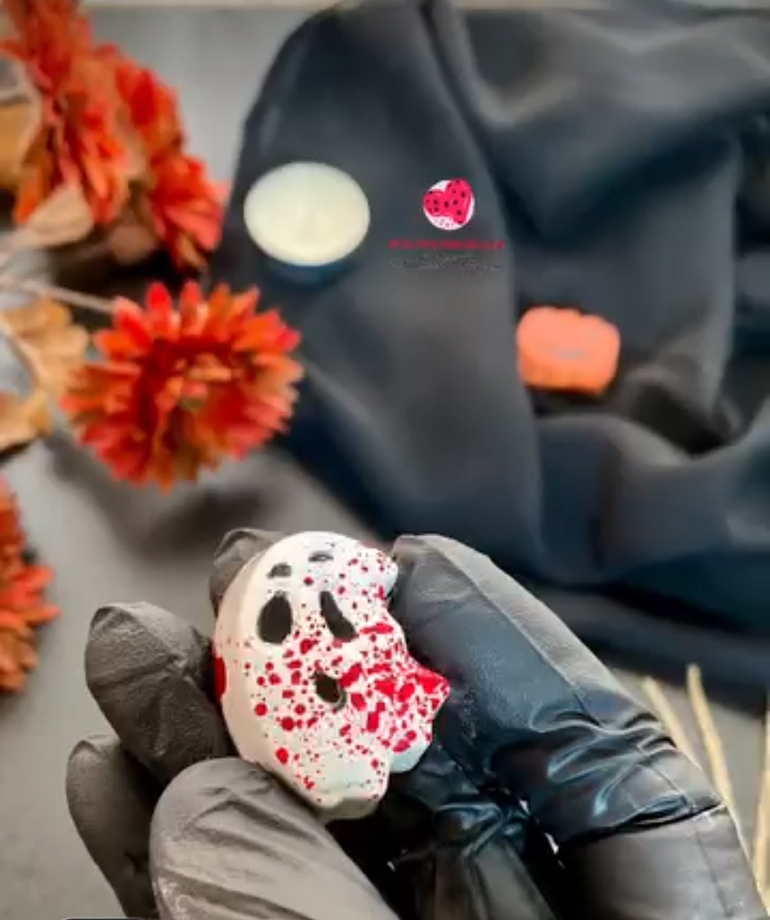 شکلات تلخ بلژیکی هالووین ملیح چاکلت